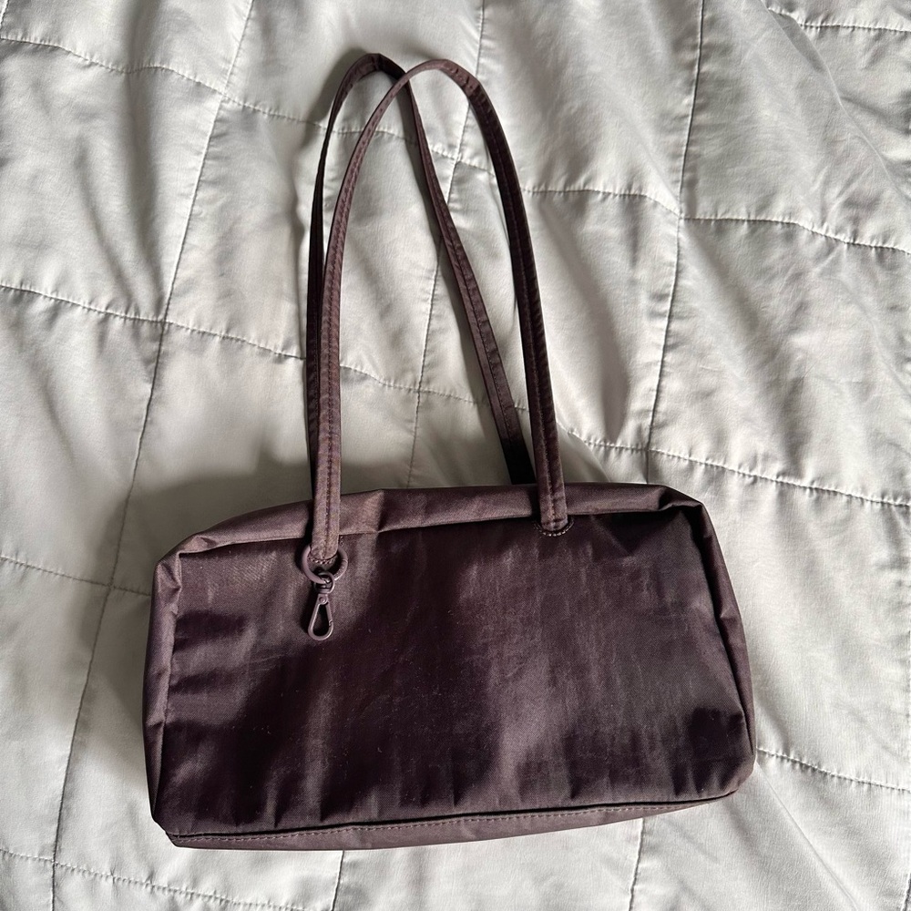 BAGGU Bowler Bag Chocolate Plum